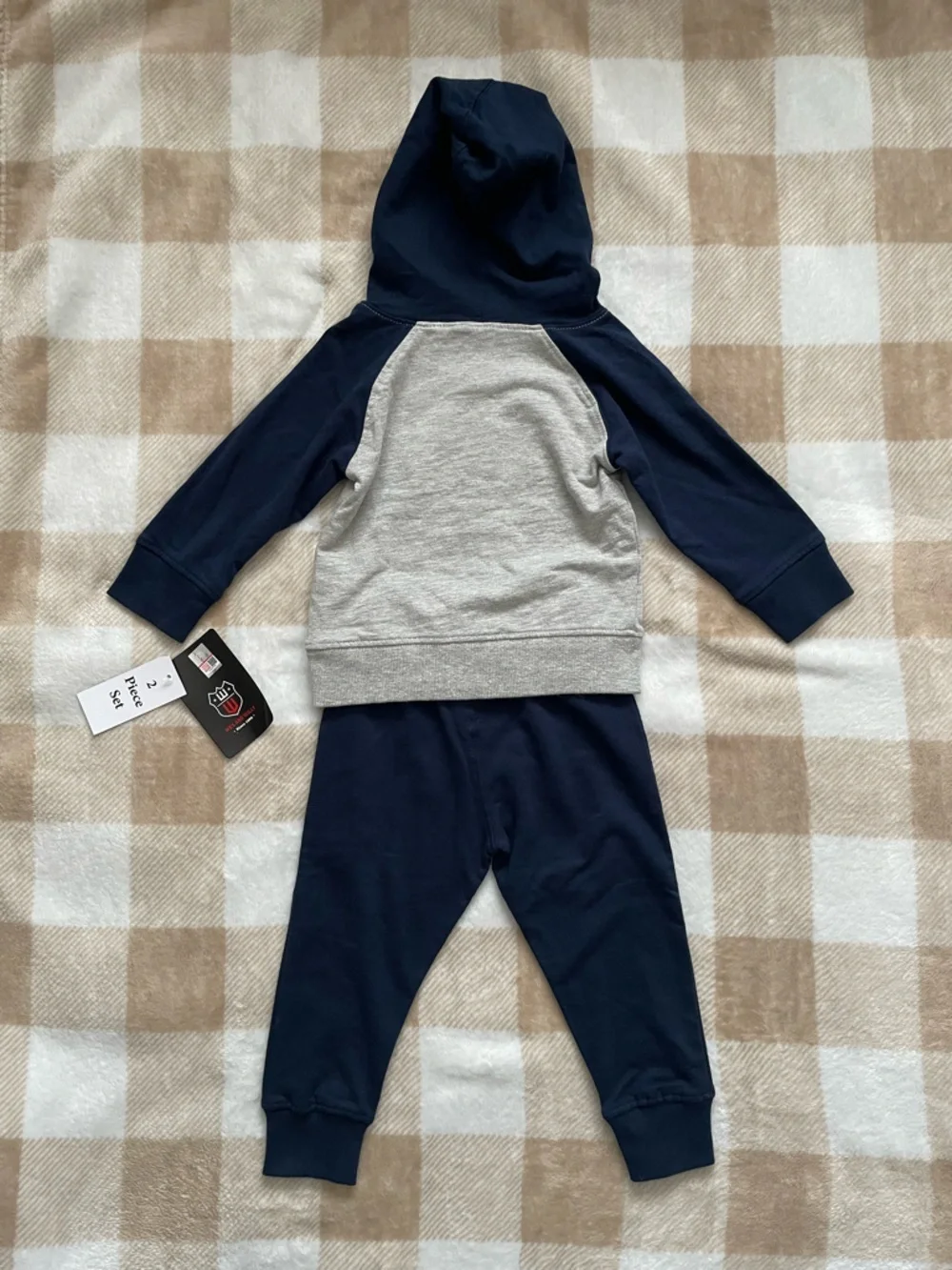 NWT Penn State Nittany Lions Kids 12-18 Month Hoodie & Jogger Set - Navy & Gray